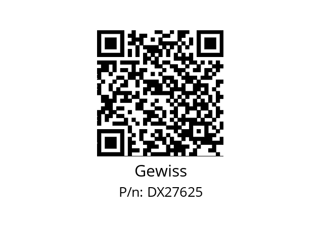   Gewiss DX27625