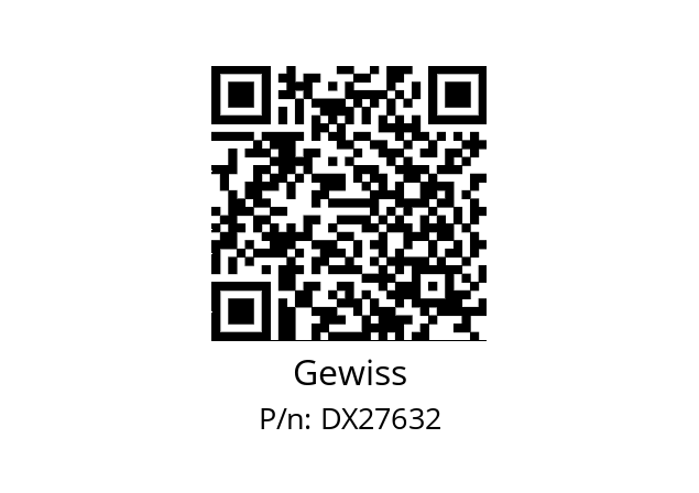   Gewiss DX27632