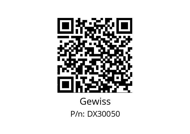   Gewiss DX30050