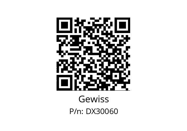   Gewiss DX30060