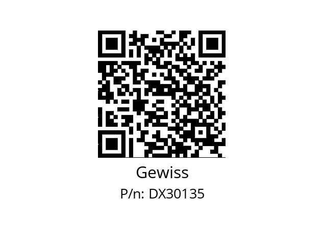   Gewiss DX30135