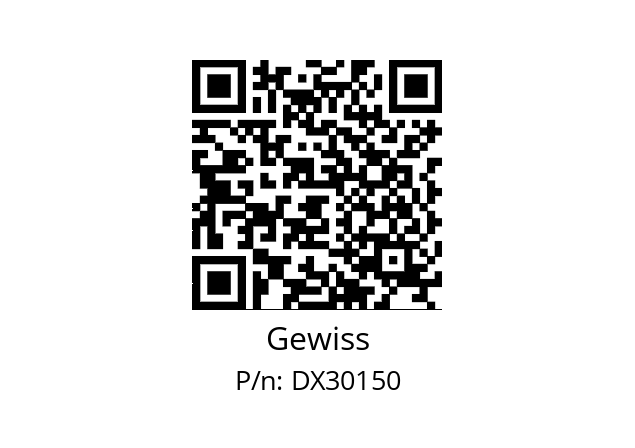   Gewiss DX30150