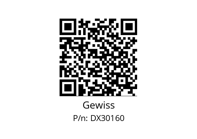   Gewiss DX30160