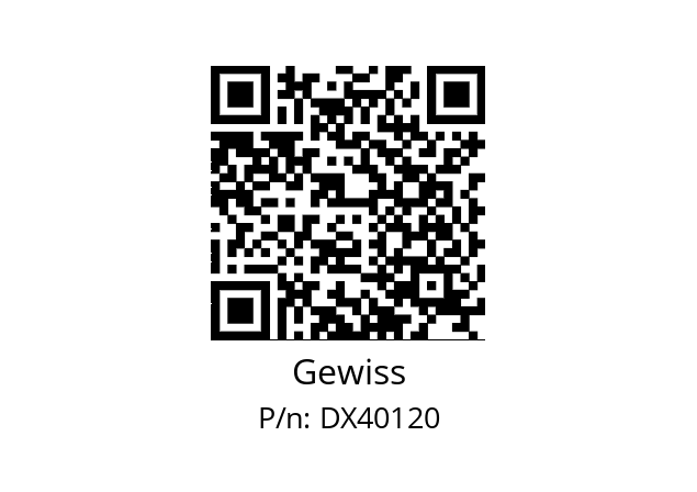   Gewiss DX40120