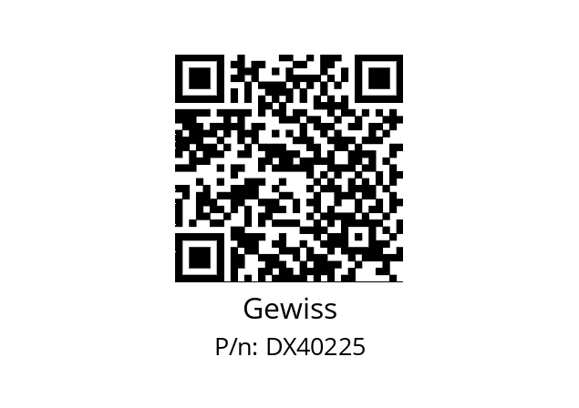   Gewiss DX40225