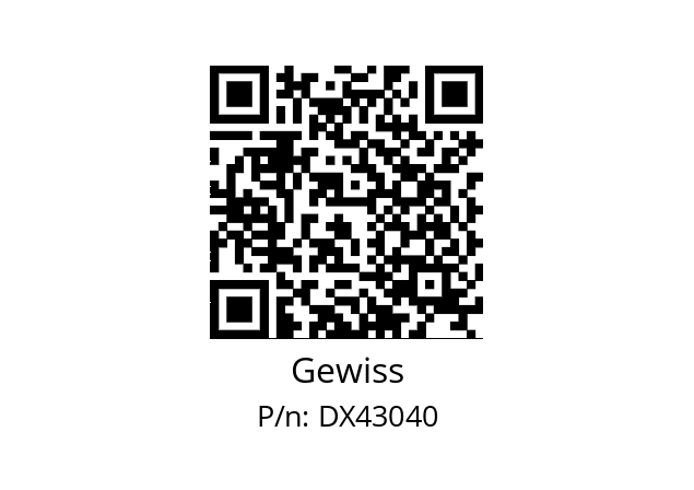   Gewiss DX43040