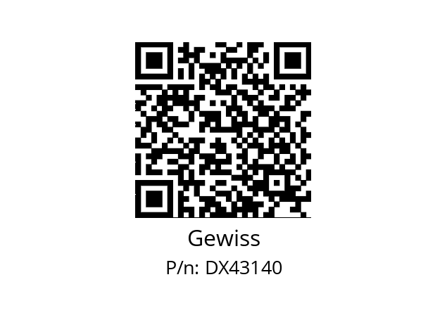   Gewiss DX43140