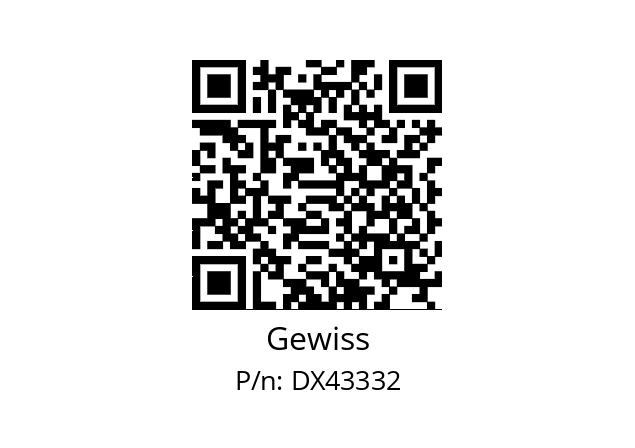   Gewiss DX43332