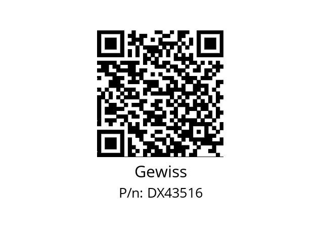   Gewiss DX43516