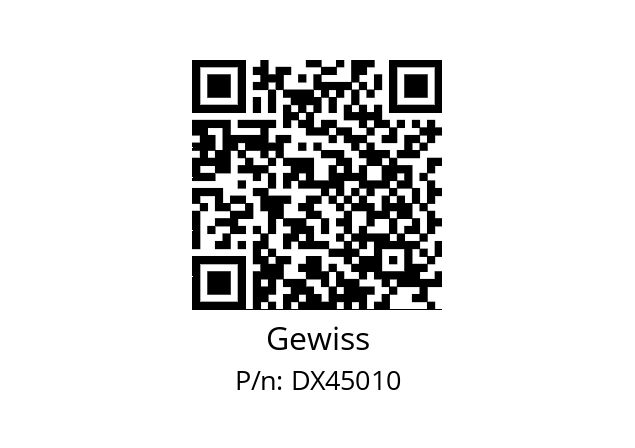   Gewiss DX45010