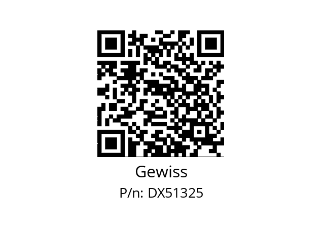   Gewiss DX51325