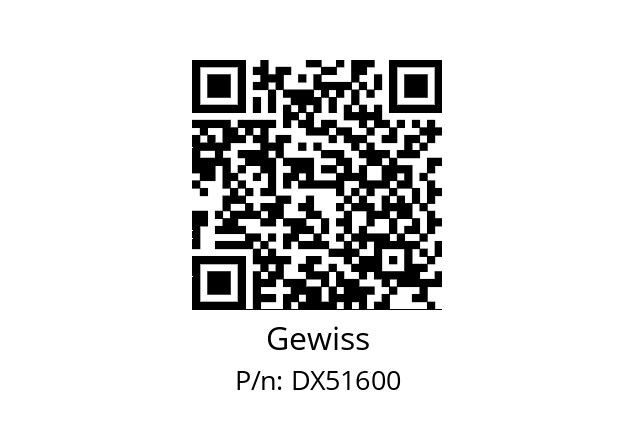   Gewiss DX51600