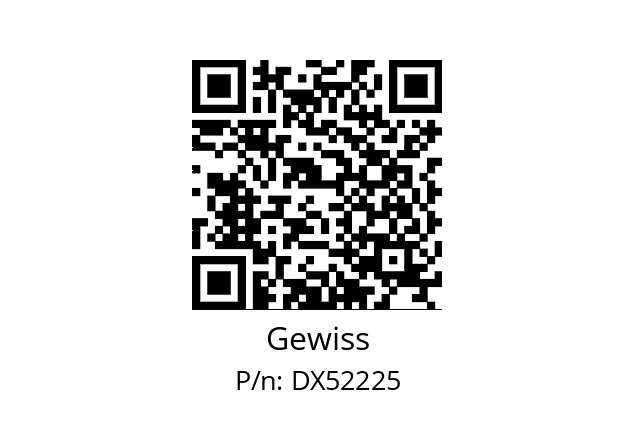   Gewiss DX52225