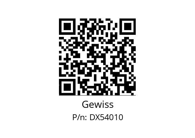   Gewiss DX54010