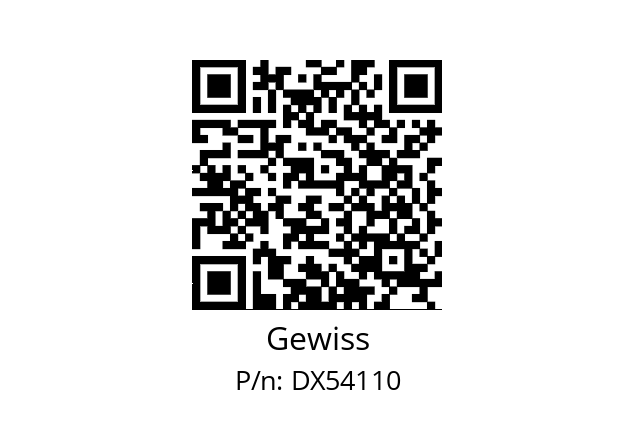   Gewiss DX54110