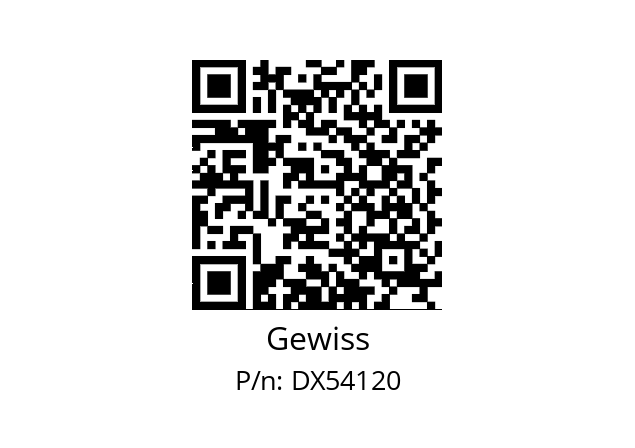   Gewiss DX54120