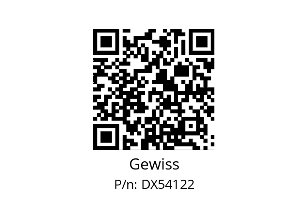   Gewiss DX54122