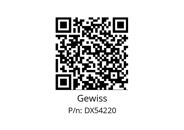   Gewiss DX54220