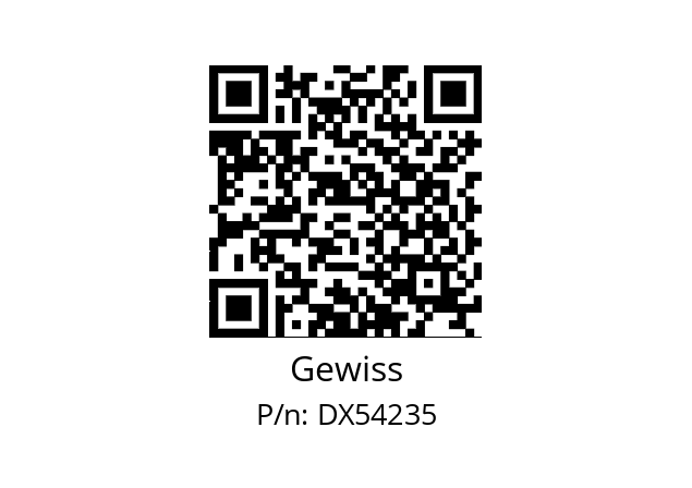   Gewiss DX54235