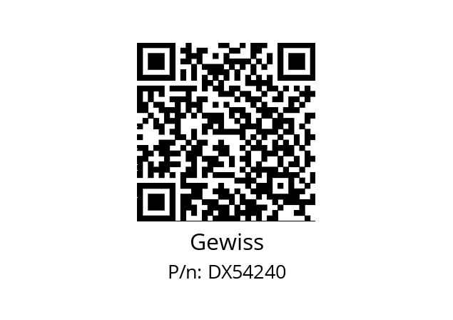   Gewiss DX54240