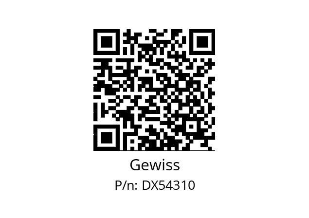   Gewiss DX54310