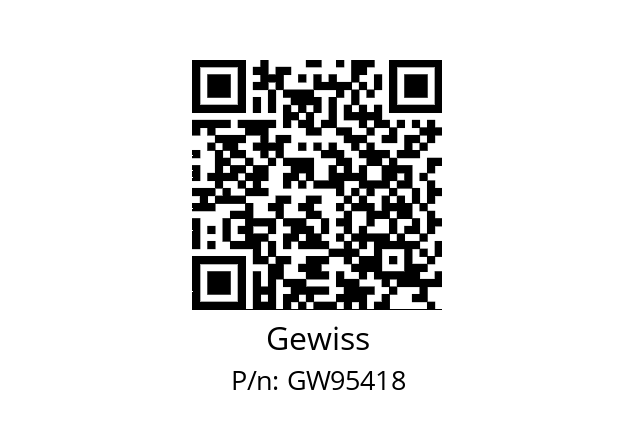   Gewiss GW95418