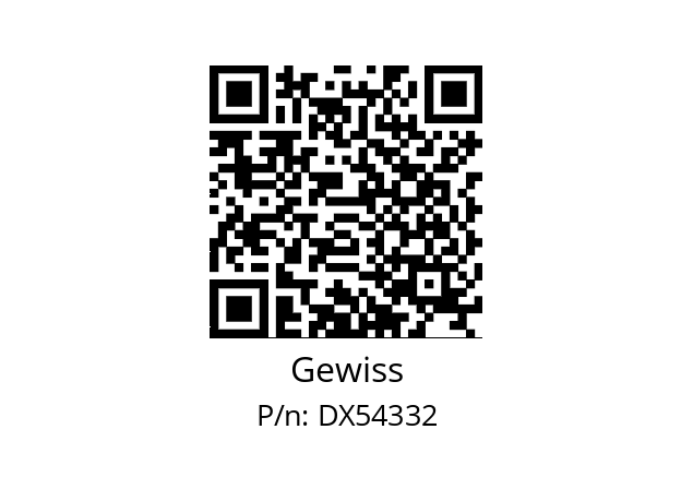   Gewiss DX54332