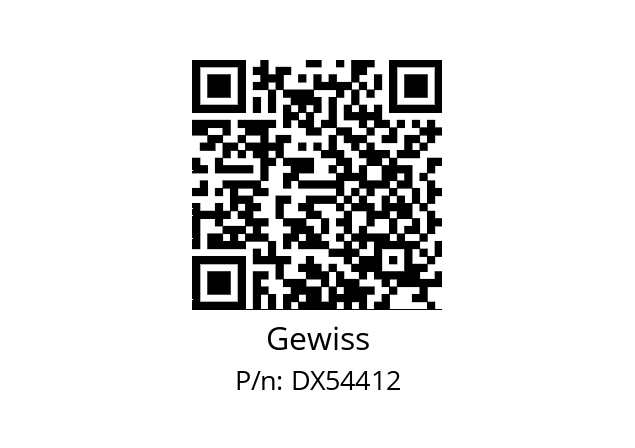   Gewiss DX54412