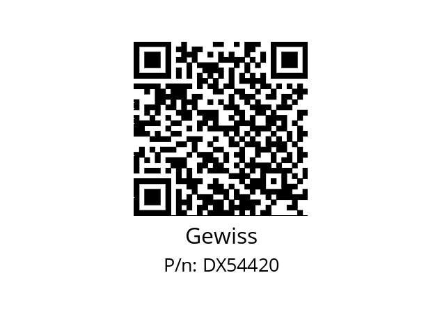   Gewiss DX54420