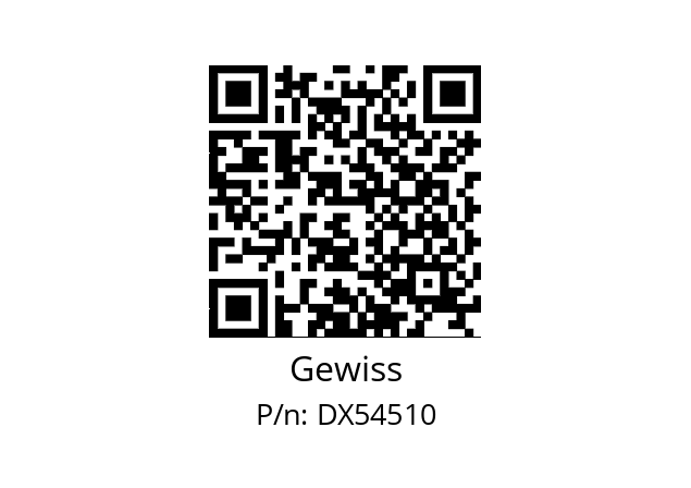   Gewiss DX54510