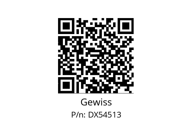   Gewiss DX54513