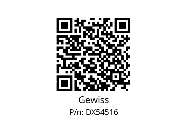   Gewiss DX54516