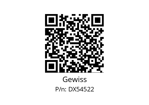   Gewiss DX54522