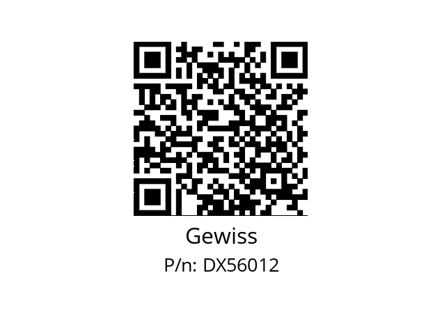   Gewiss DX56012