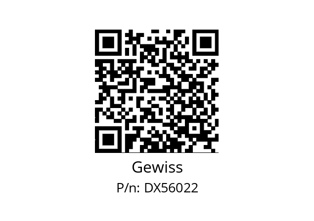   Gewiss DX56022