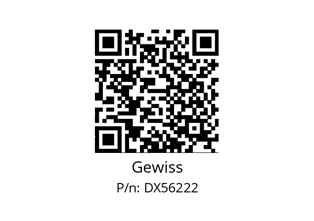   Gewiss DX56222