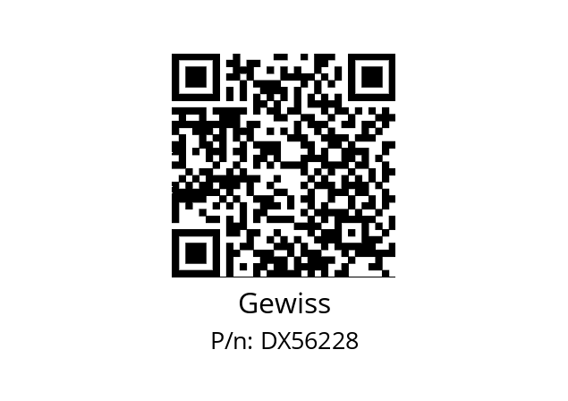   Gewiss DX56228