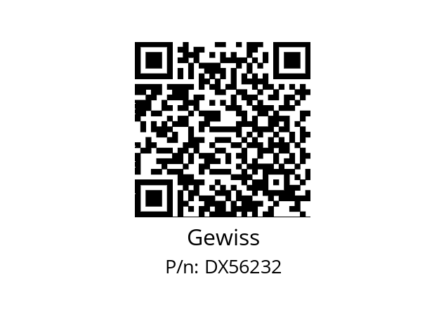   Gewiss DX56232