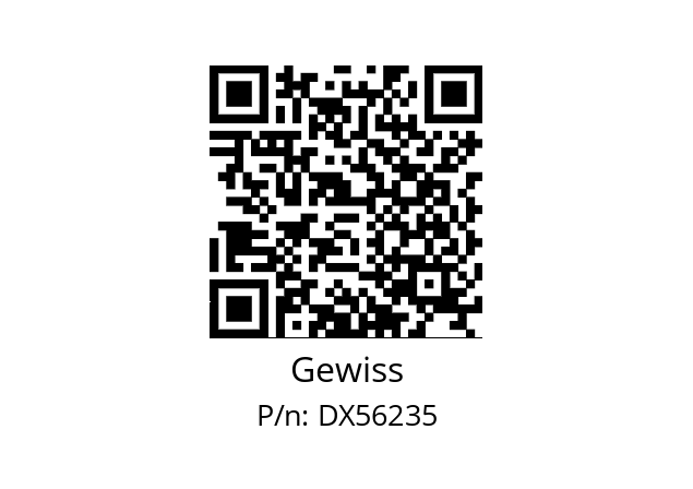   Gewiss DX56235