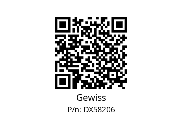   Gewiss DX58206