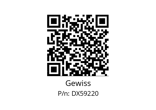   Gewiss DX59220