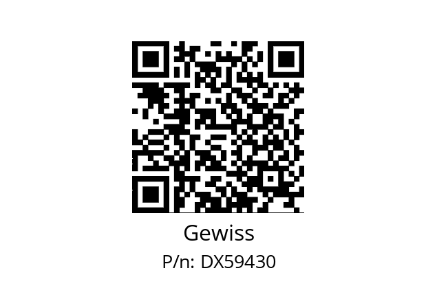   Gewiss DX59430