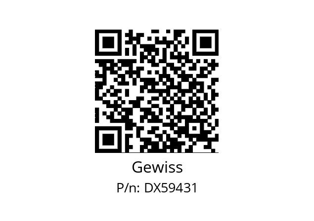   Gewiss DX59431