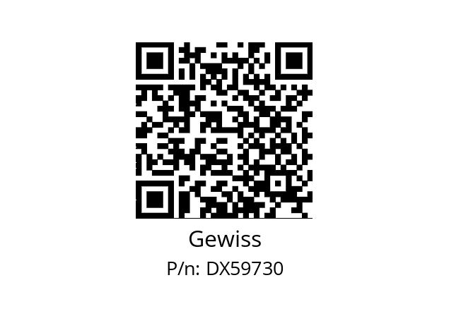   Gewiss DX59730