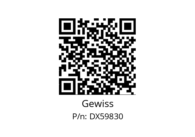   Gewiss DX59830