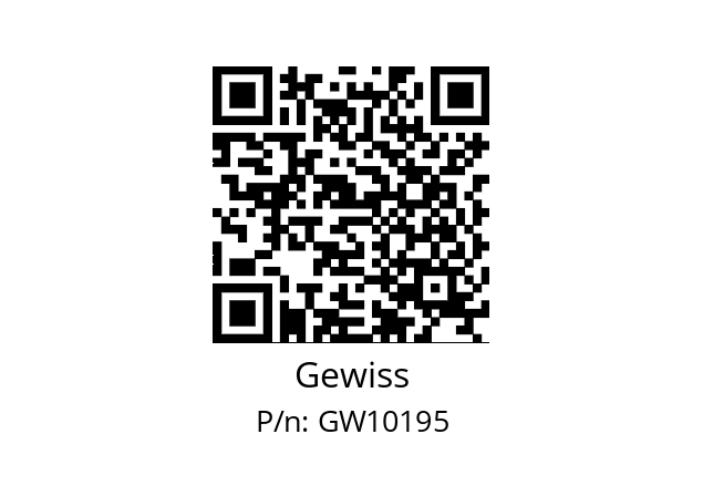   Gewiss GW10195