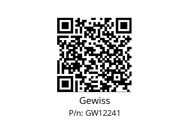   Gewiss GW12241