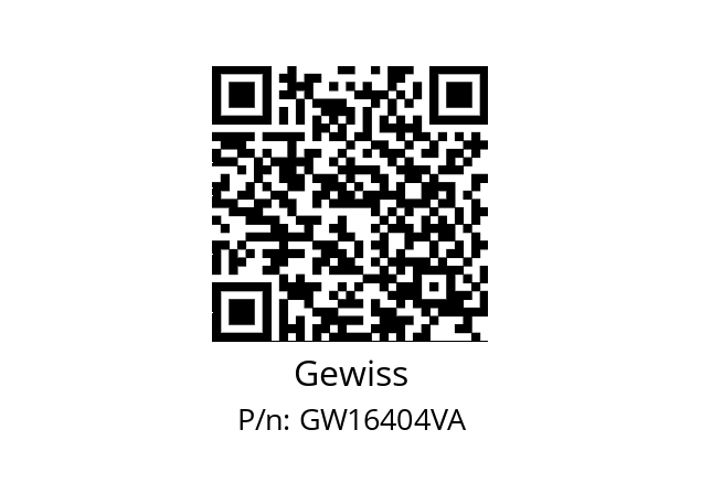   Gewiss GW16404VA