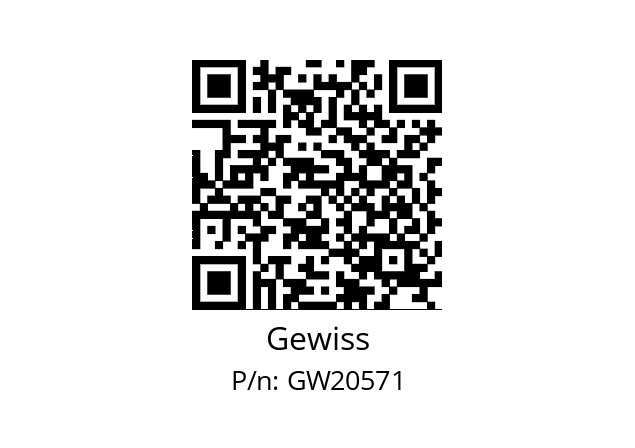   Gewiss GW20571