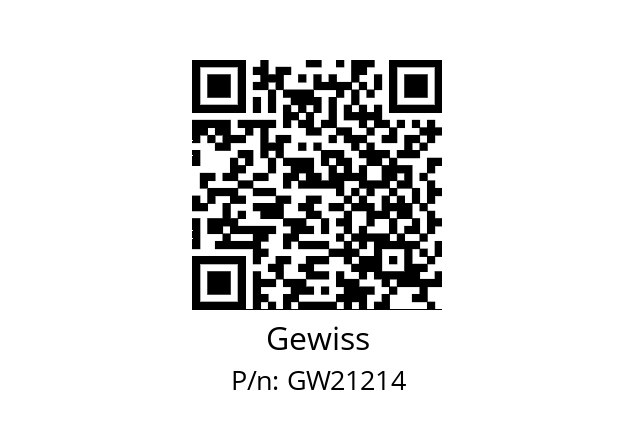   Gewiss GW21214